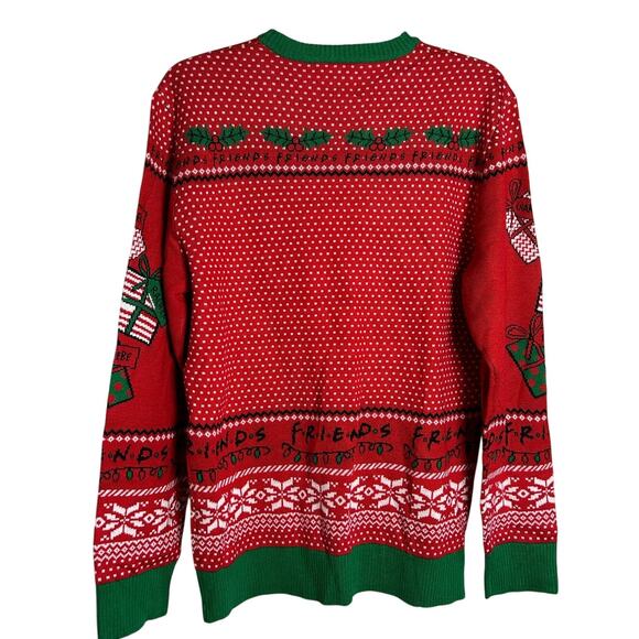 FRIENDS New Ugly Pullover Christmas Sweater Size M - Picture 3 of 5